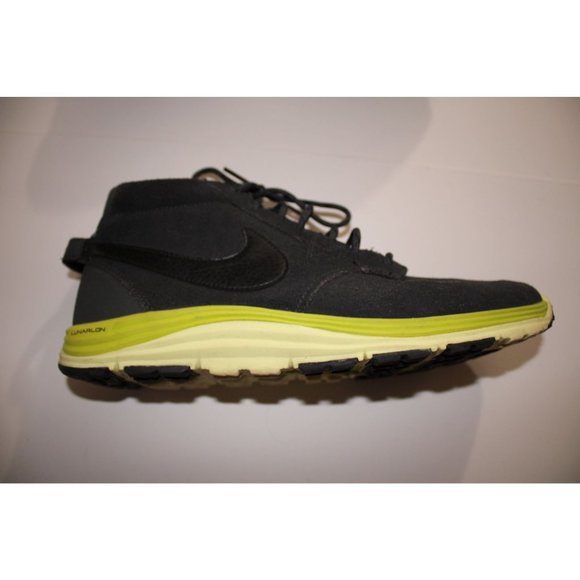 Nike lunar Braata mid oms grey atomic green sneakers mens 10.5 main image 9